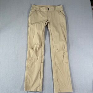 Columbia Women Saturday trail II Khaki Omni Shield Hiking Outdoor Pants Reg 6